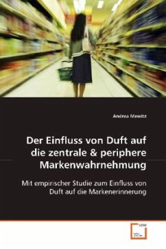 Der Einfluss von Duft auf die zentrale - Mewitz, Andrea