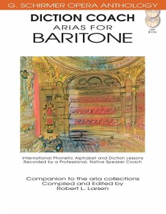 Cover Diction Coach - G. Schirmer Opera Anthology (Arias for Baritone)