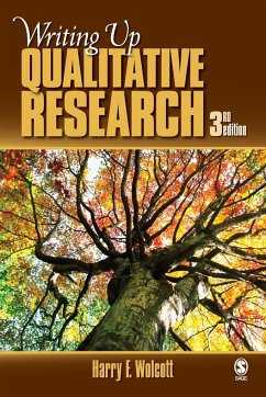 Writing Up Qualitative Research - Wolcott, Harry F.