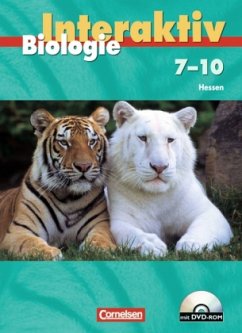 7.-10. Schuljahr, Schülerbuch m. DVD-ROM / Biologie interaktiv, Ausgabe Hessen