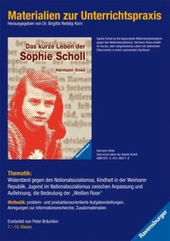 Hermann Vinke 'Das kurze Leben der Sophie Scholl'