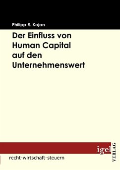 Cover Der Einfluss von Human Capital auf den Unternehmenswert