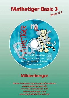 Mathetiger Basic 3, CD-ROM, CD-ROM / Das Mathebuch