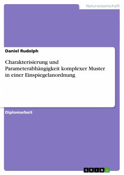 Charakterisierung und Parameterabhängigkeit komplexer Muster in einer Einspiegelanordnung - Rudolph, Daniel