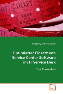 Optimierter Einsatz von Service Center Software im ITService Desk - Jenny, Jürg