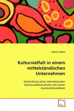 Kulturvielfalt in einem mittelständischen Unternehmen - Turbon, Carina