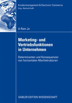 Marketing- und Vertriebsfunktionen in Unternehmen - Jo, A-Ram