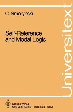 Self-Reference and Modal Logic - Smorynski, Craig