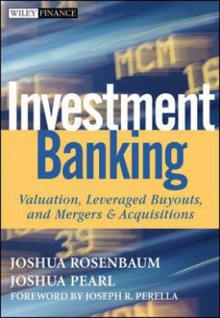 Investment Banking - Rosenbaum, Joshua; Pearl, Joshua