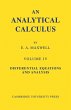 An Analytical Calculus - Bild 1