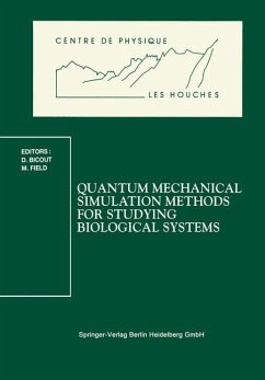 Quantum Mechanical Simulation Methods for Studying Biological Systems