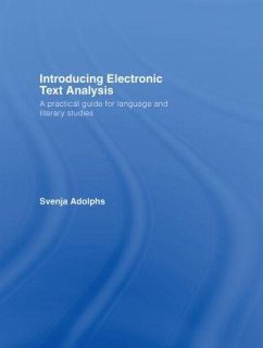 Introducing Electronic Text Analysis - Adolphs, Svenja