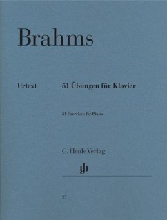 Brahms, Johannes - 51 Übungen für Klavier - Johannes Brahms - 51 Übungen für Klavier