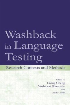 Washback in Language Testing