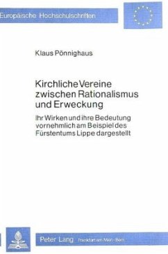 Cover Kirchliche Vereine zwischen Rationalismus und Erweckung
