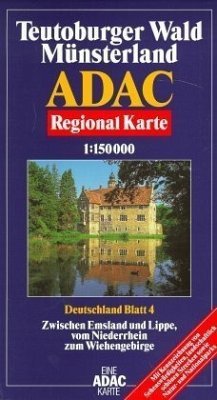 Cover ADAC Karte Teutoburger Wald, Münsterland