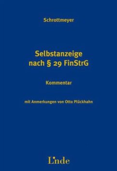 Cover Selbstanzeige nach ï¿½ 29 FinStrG (f. Österreich)