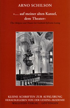Cover »... auf meiner alten Kanzel, dem Theater«