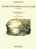 Lieder für Singstimme und Klavier, Ausgabe für hohe Stimme