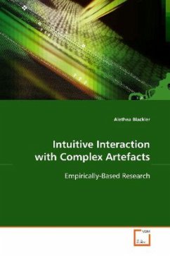 Intuitive Interaction with Complex Artefacts - Blackler, Alethea