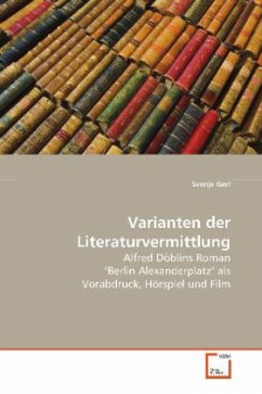 Varianten der Literaturvermittlung - Gerl, Svenja