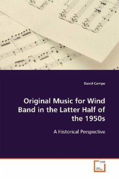 Original Music for Wind Band in the Latter Half ofthe 1950s - Campo, David