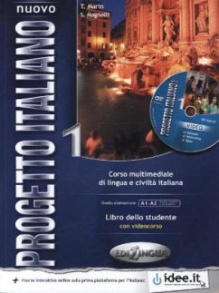 Libro dello Studente m. DVD / Nuovo Progetto italiano 1