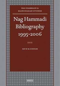 Nag Hammadi Bibliography 1995-2006 - Scholer, David; Wood, Susan