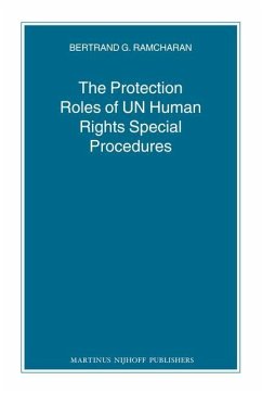 The Protection Roles of UN Human Rights Special Procedures - Ramcharan, Bertie G