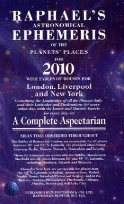 Raphael's Astronomical Ephemeris of the Planets' Places: A Complete Aspectarian