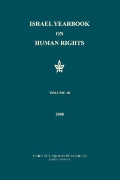 Israel Yearbook on Human Rights, Volume 38 (2008)