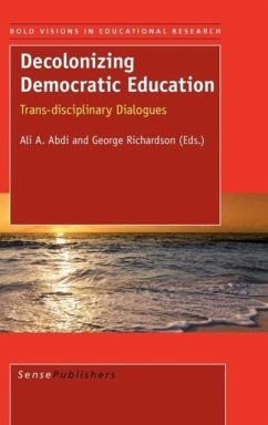 Cover Decolonizing Democratic Education
