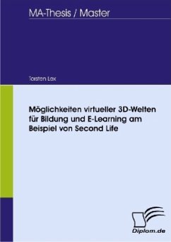 Möglichkeiten virtueller 3D-Welten für Bildung und E-Learning am Beispiel von Second Life - Lex, Torsten