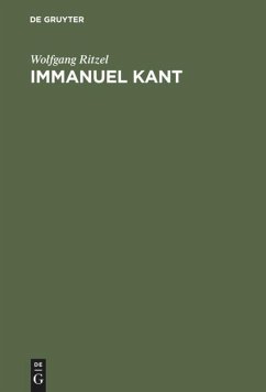 Immanuel Kant - Ritzel, Wolfgang