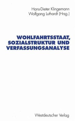 Cover Wohlfahrtsstaat, Sozialstruktur und Verfassungsanalyse