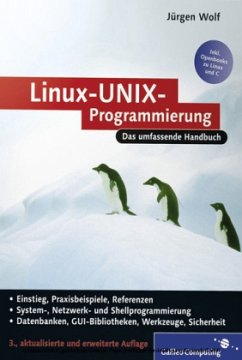 Linux-Unix-Programmierung, m. CD-ROM - Wolf, Jürgen