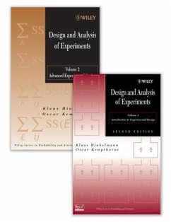 Design and Analysis of Experiments Set - Hinkelmann, Klaus; Kempthorne, Oscar