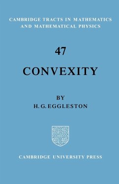 Convexity - Eggleston, Harold Gordon; Eggleston, H. G.