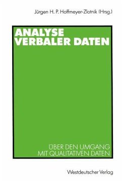 Analyse verbaler Daten