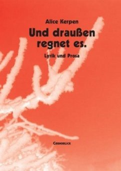 Cover Und draußen regnet es