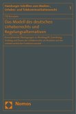 Das Modell des deutschen Urheberrechts und Regelungsalternativen