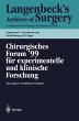 Chirurgisches Forum '99 für... - Bild 1