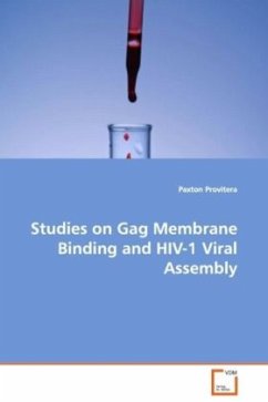 Cover Studies on Gag Membrane Binding and HIV-1 Viral Assembly