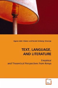 TEXT, LANGUAGE, AND LITERATURE - Obiero, Ogone J.