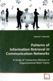 Patterns of Information Retrieval in Communication Networks