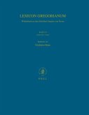 Lexicon Gregorianum, Volume 7 Band VII παγγενής-πῶμα: Wörterbuch Zu Den Schriften Gregors