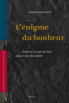 L'Énigme Du Bonheur - Pinçon, Bertrand