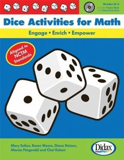 Dice Activities for Math: Engage, Enrich, Empower - Saltus, Mary