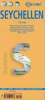 Borch Map Seychellen / Seychelles