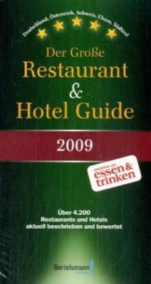 Cover Der Große Restaurant & Hotel Guide 2009